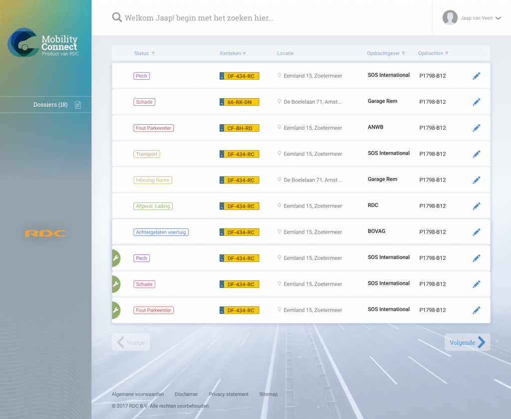 Selected study